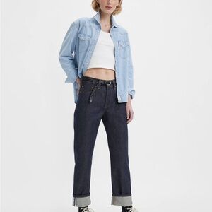 Levi's 501 Rigid Selvedge Jeans 34x30